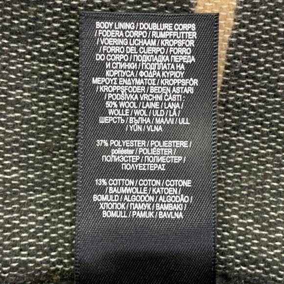 RRL by RALPH LAUREN Grizzly Boa Size XL Brown Black Denim Sherpa Jacket - Picture 8 of 10